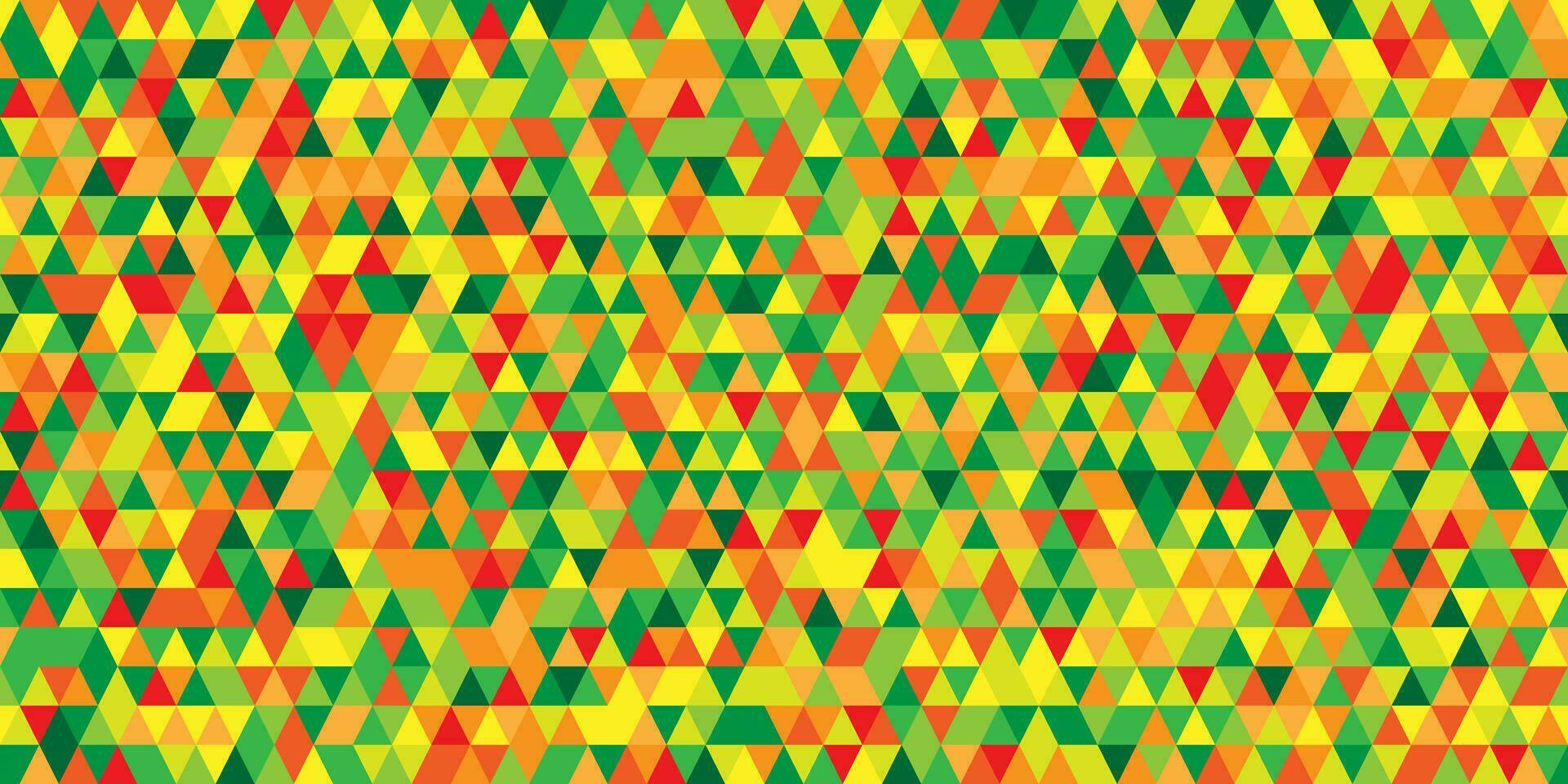astratto colorato senza soluzione di continuità geometrico griglia sfondo con colorato triangolo forme vettore