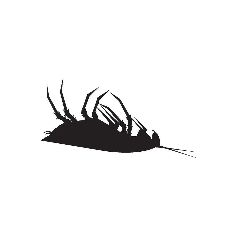scarafaggio icona, vettore illustrazione logo design