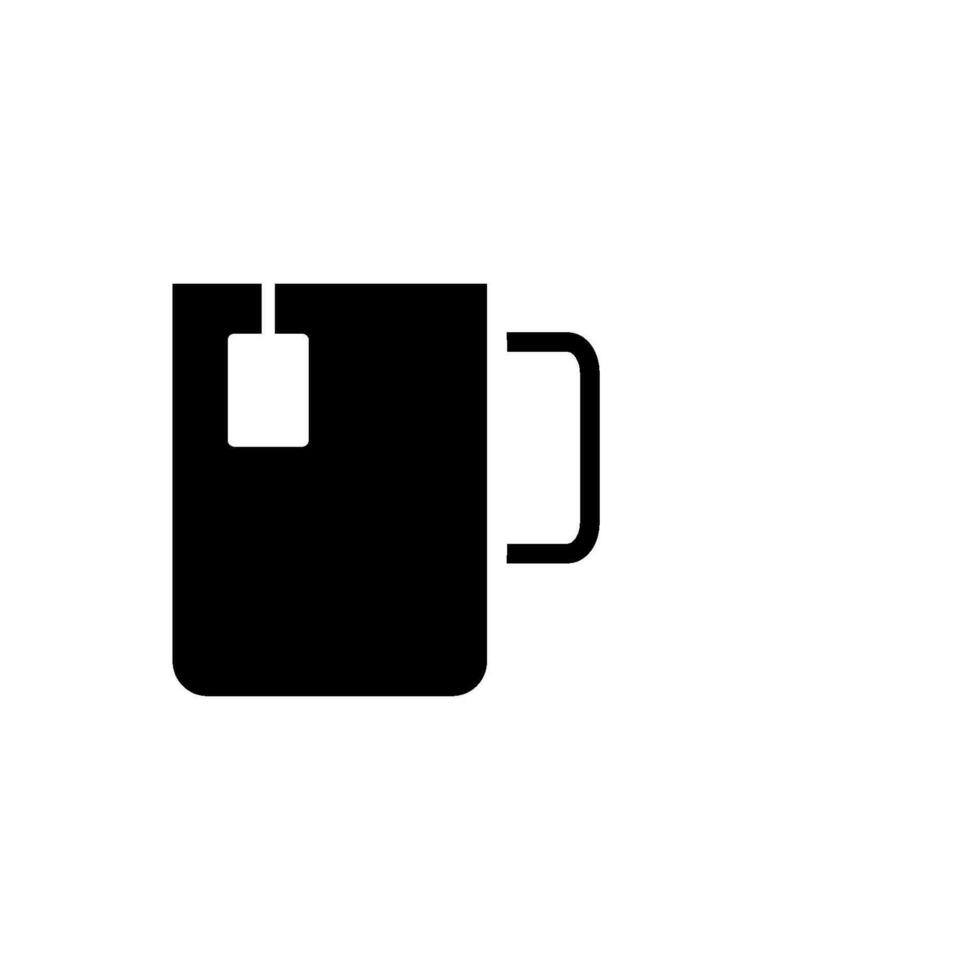 tè tazza icona design vettore