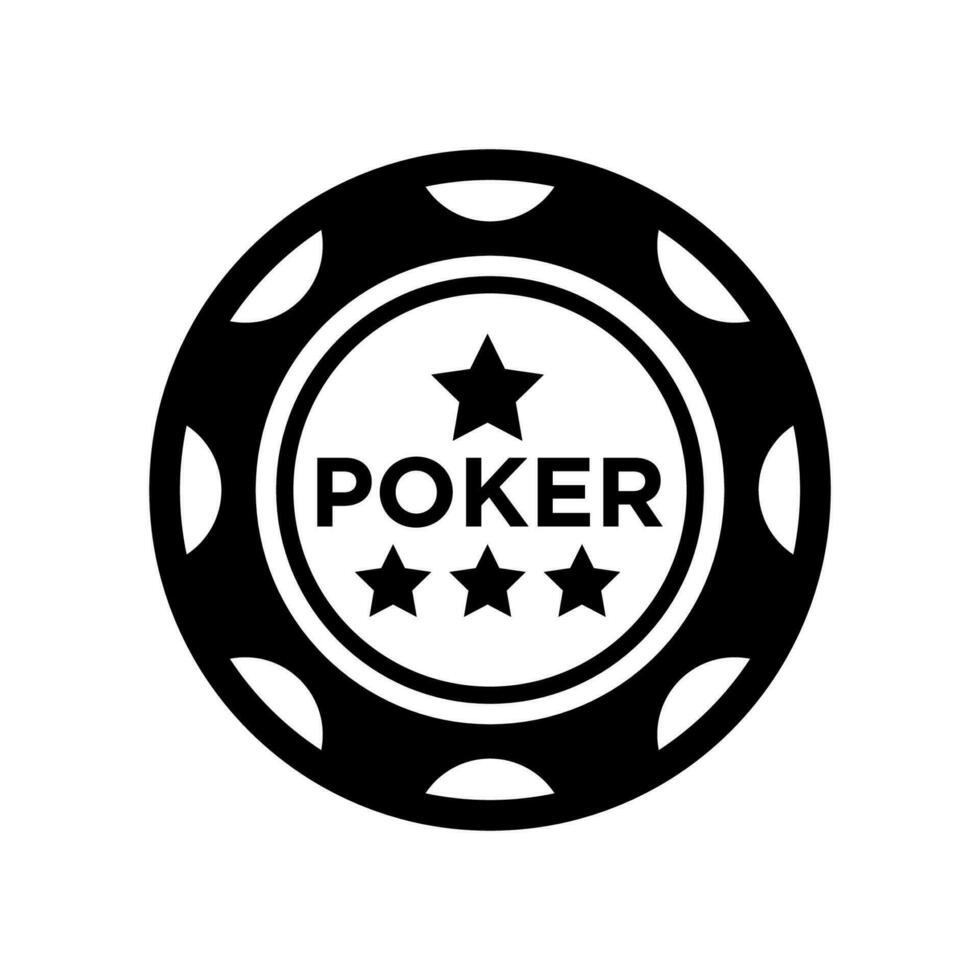 poker patata fritta icona design vettore