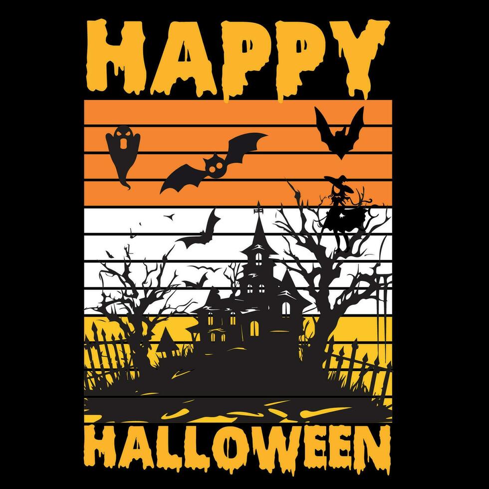 Halloween t camicia design fascio. Halloween festa t camicia design. Halloween t camicia design per Halloween giorno. vettore