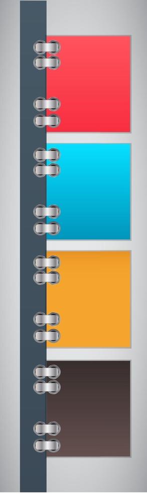 illustrazione vettoriale di progettazione del modello di infografica