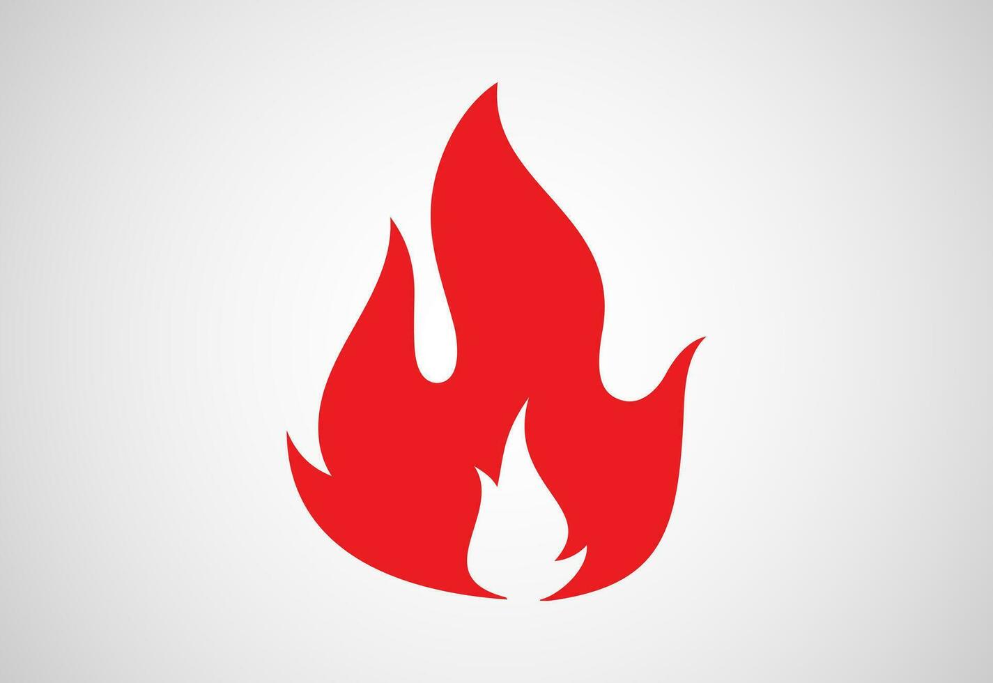 fuoco fiamma logo design. fuoco icona, fuoco cartello simbolo gratuito vettore