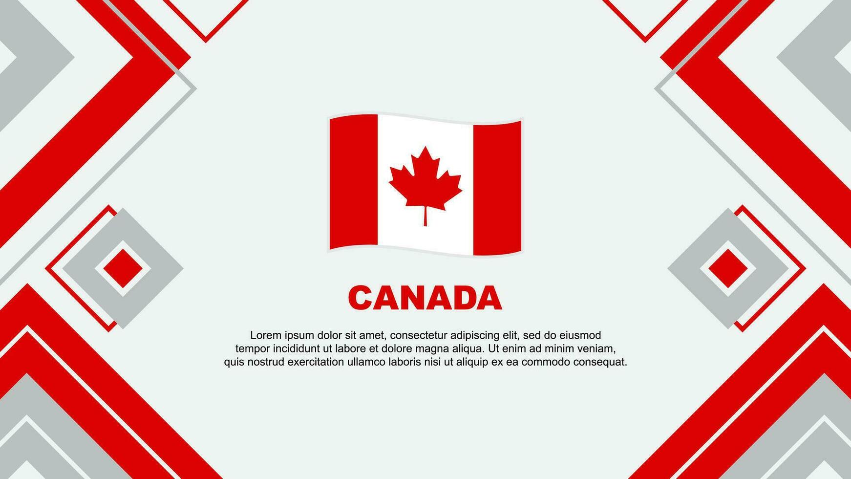 Canada bandiera astratto sfondo design modello. Canada indipendenza giorno bandiera sfondo vettore illustrazione. Canada sfondo