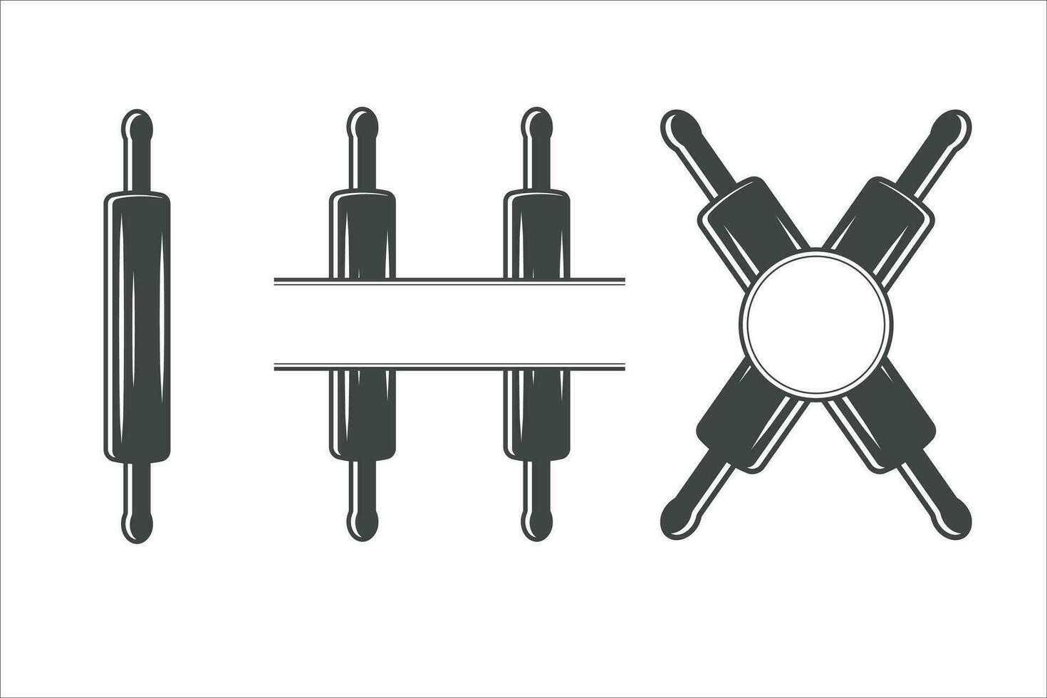 cucinando attrezzatura monogramma, cucinando silhouette, forchetta vettore, ristorante attrezzatura, clip arte, forchetta cucchiaio e coltello monogramma, vettore, illustrazione vettore