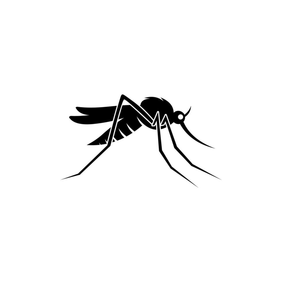 semplice zanzara icona illustrazione vettore