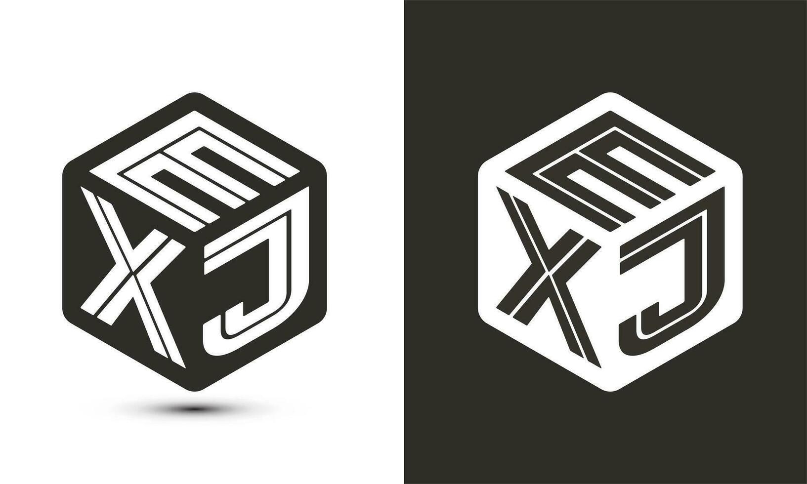 es lettera logo design con illustratore cubo logo, vettore logo moderno alfabeto font sovrapposizione stile.