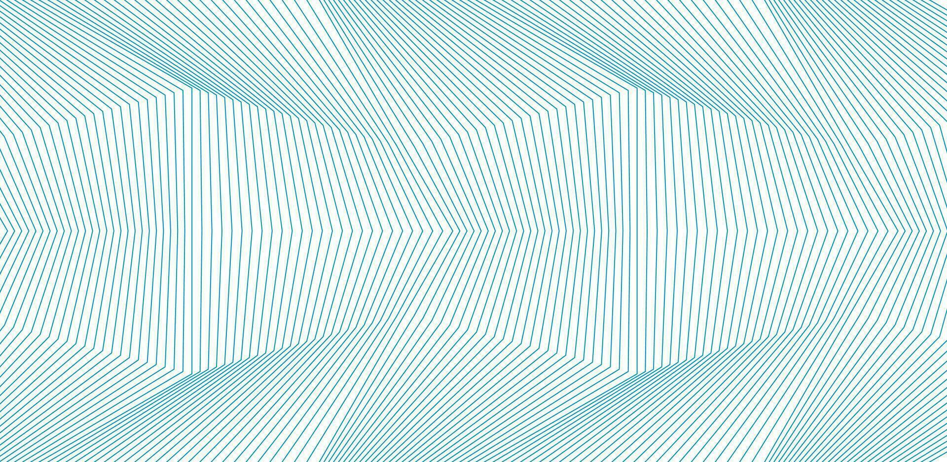 blu ciano minimo Linee astratto futuristico Tech sfondo vettore