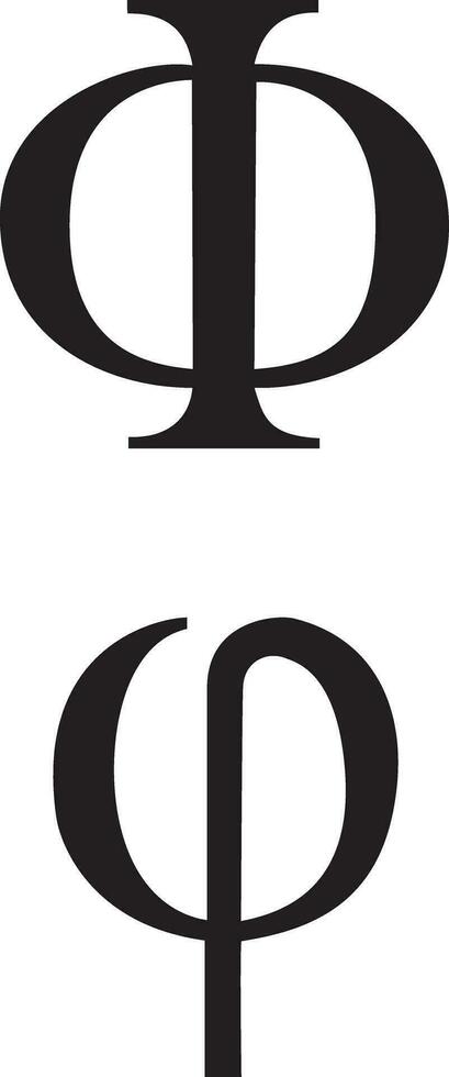 greco segni e simboli vettore
