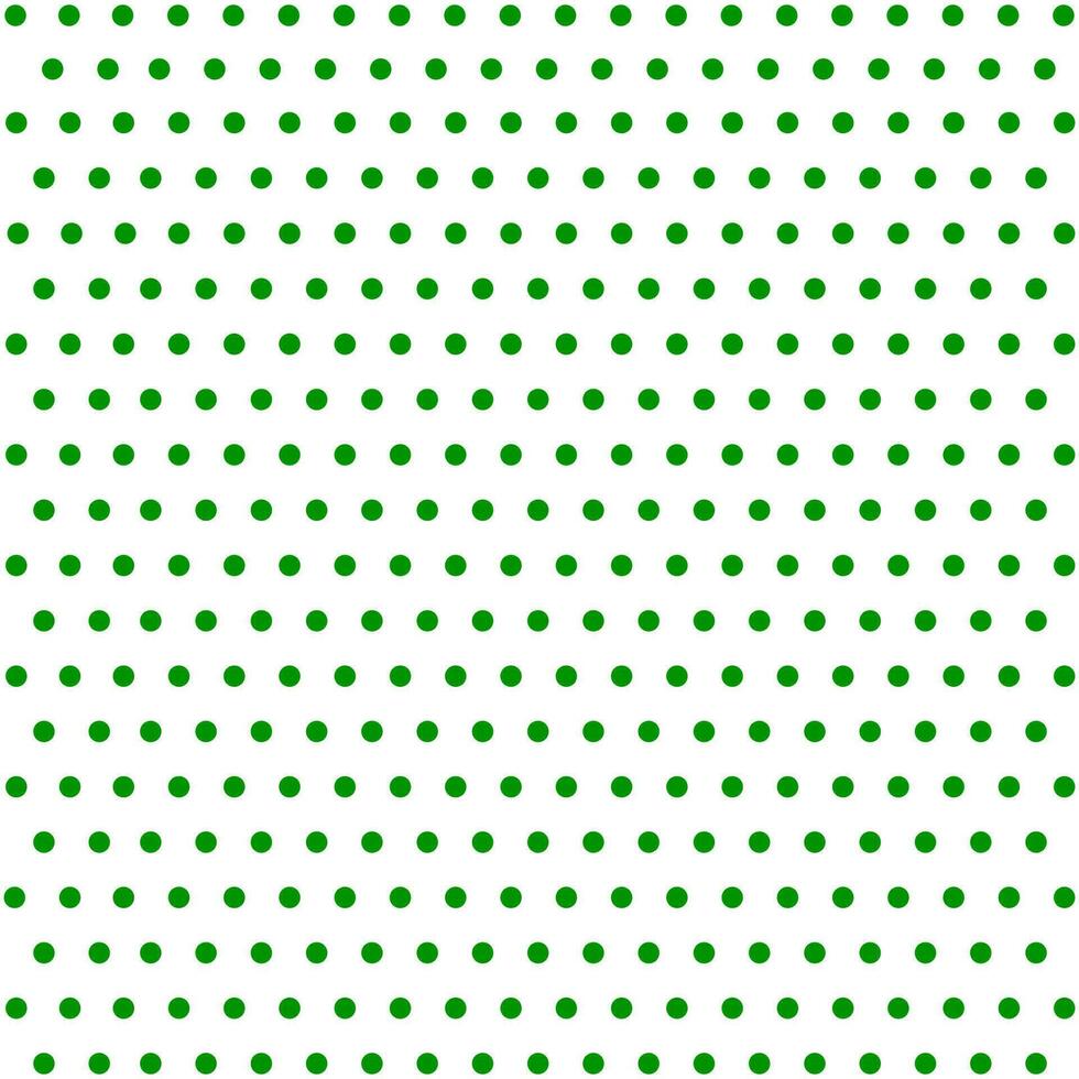 senza soluzione di continuità verde punto modello icona. polka rombo sfondo simbolo. sfondo vettore cartello.