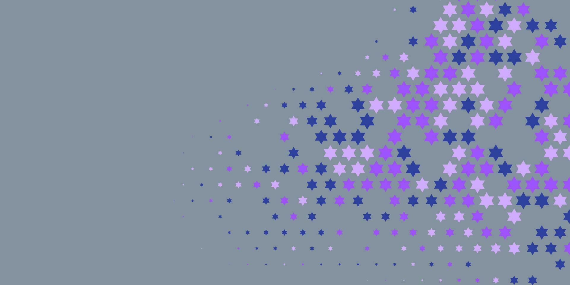 stelle largo bandiera Due colore astratto illustrazione sfondo bellissimo sfondo di colorato Multi dimensioni stelle vettore