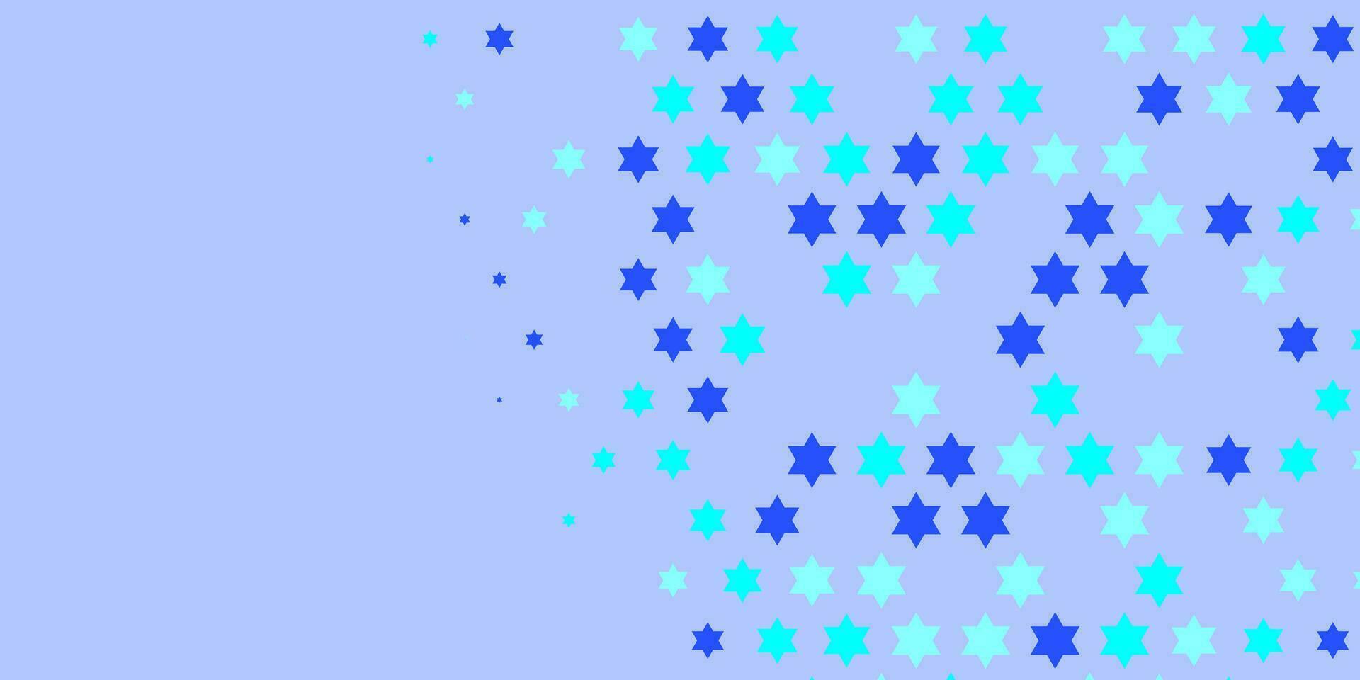 stelle largo bandiera Due colore astratto illustrazione sfondo bellissimo sfondo di colorato Multi dimensioni stelle vettore