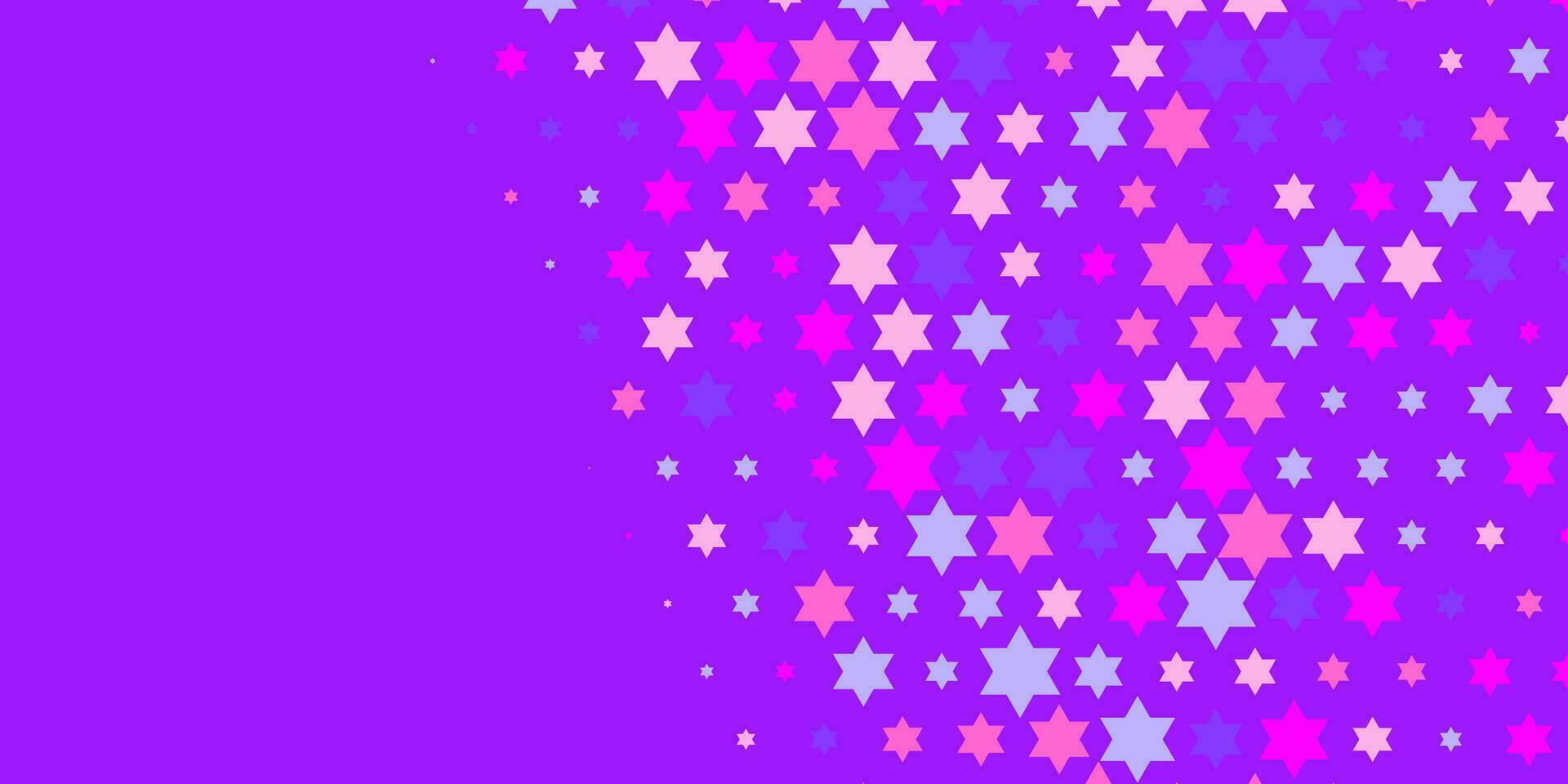 colorato stelle astratto illustrazione sfondo bellissimo bandiera con copia spazio vettore