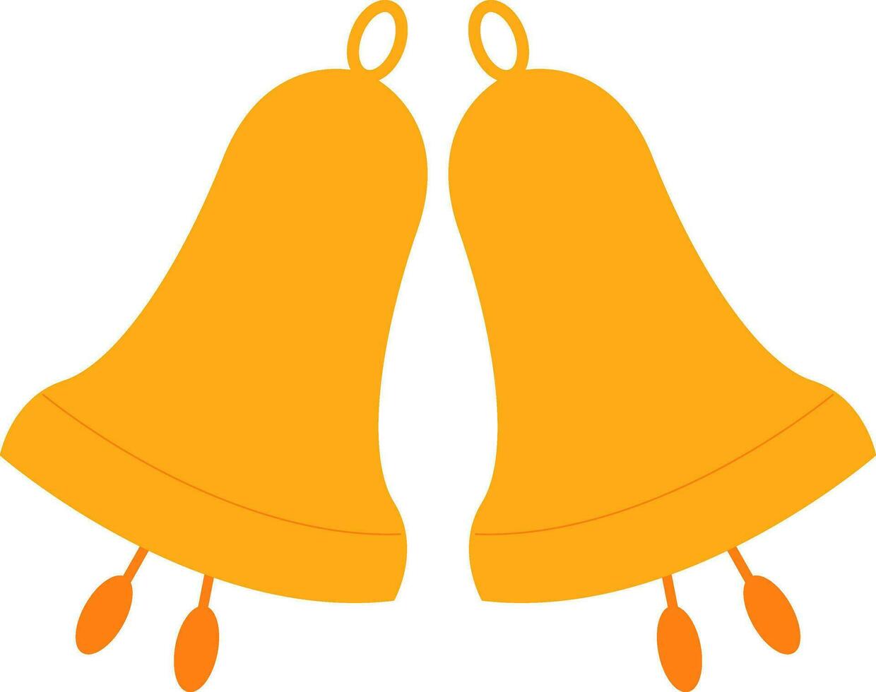 Immagine di campana, vettore o colore illustrazione.