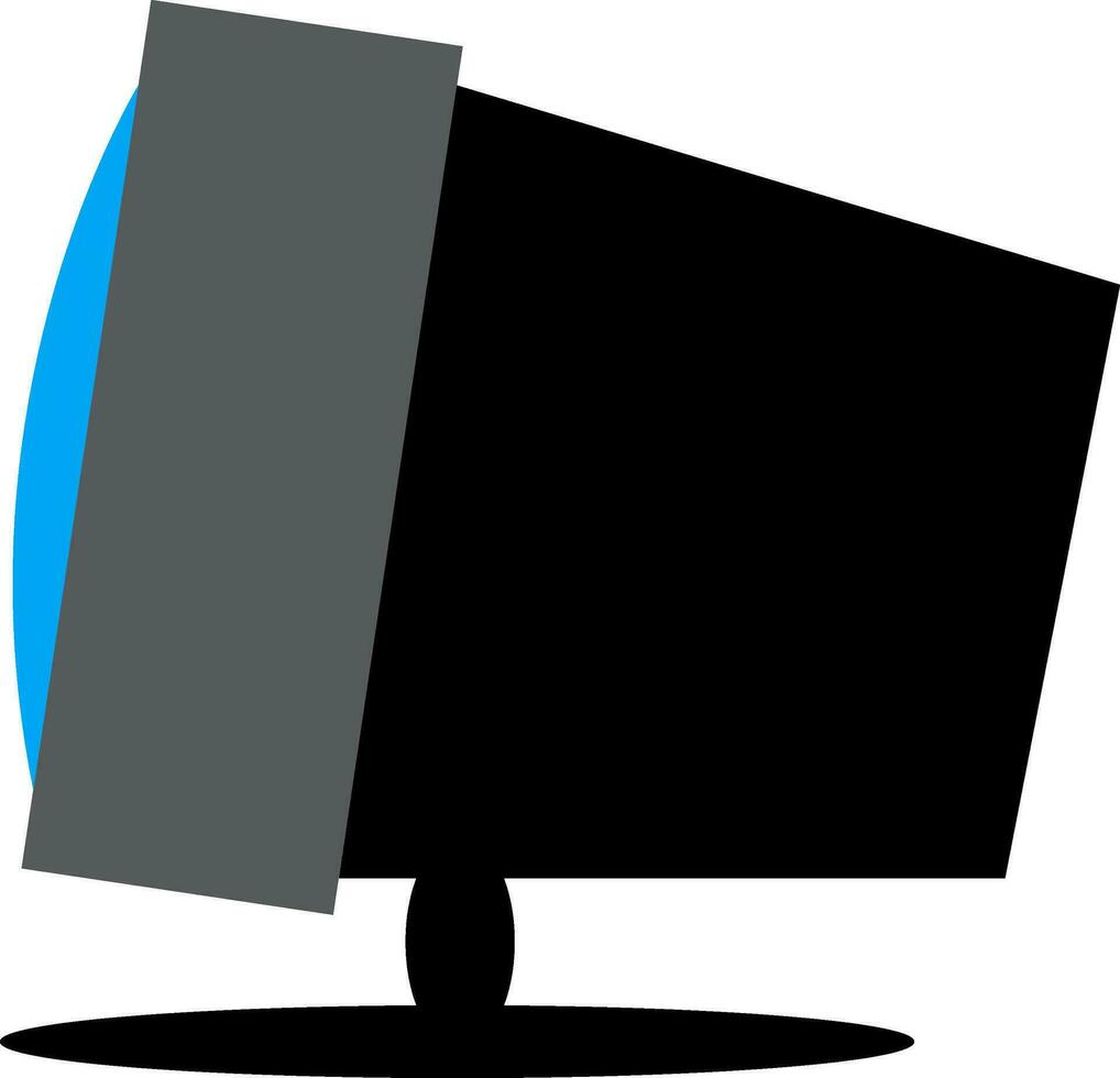 vecchio stile scatola televisione impostato vettore o colore illustrazione