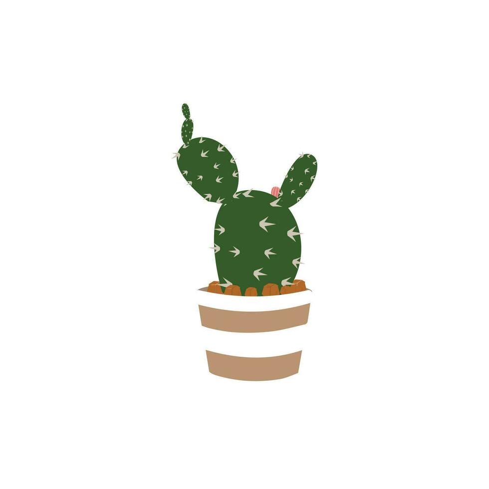 cartone animato cactus pianta nel un' pentola personaggio portafortuna nel nero occhiali da sole, cartone animato personaggi adesivi. spinoso pianta nel diverso pose, Azioni e con viso espressioni vettore