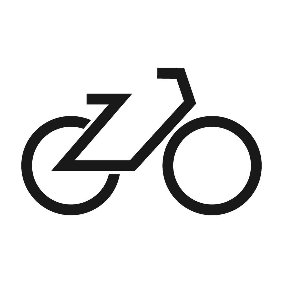 bicicletta icona vettore logo