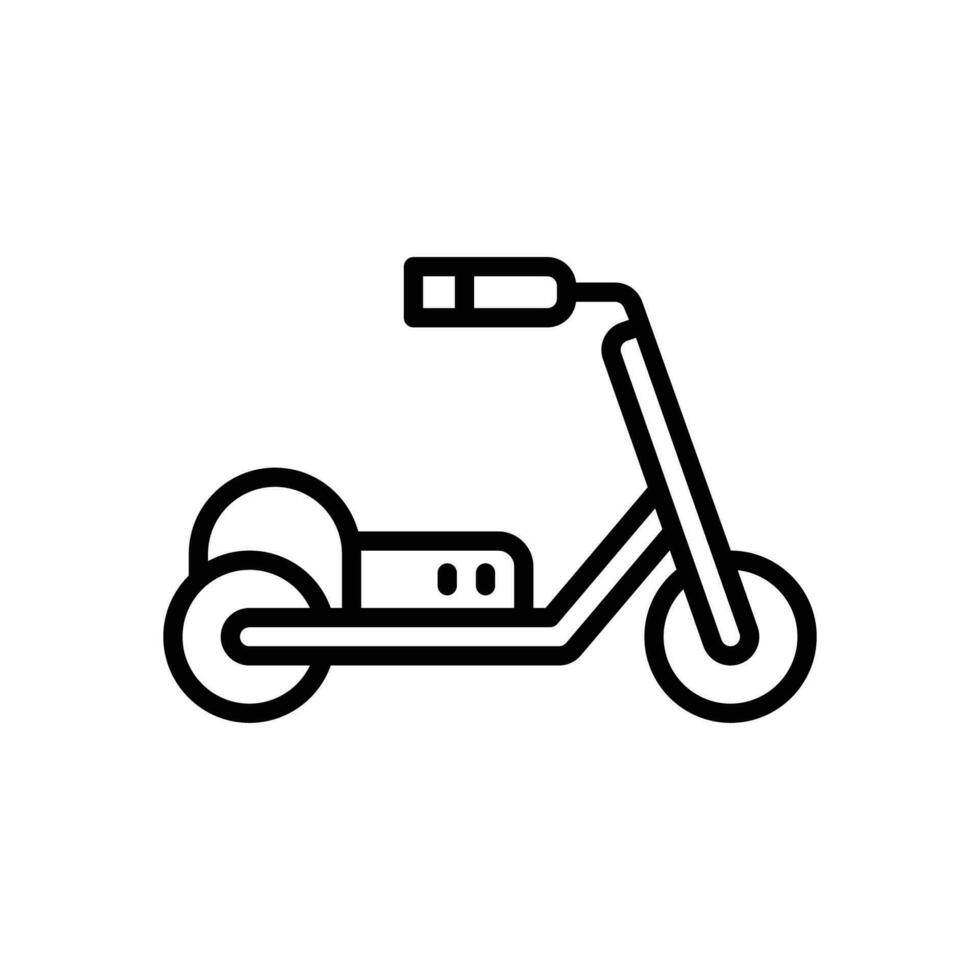 scooter icona. vettore linea icona per il tuo sito web, mobile, presentazione, e logo design.