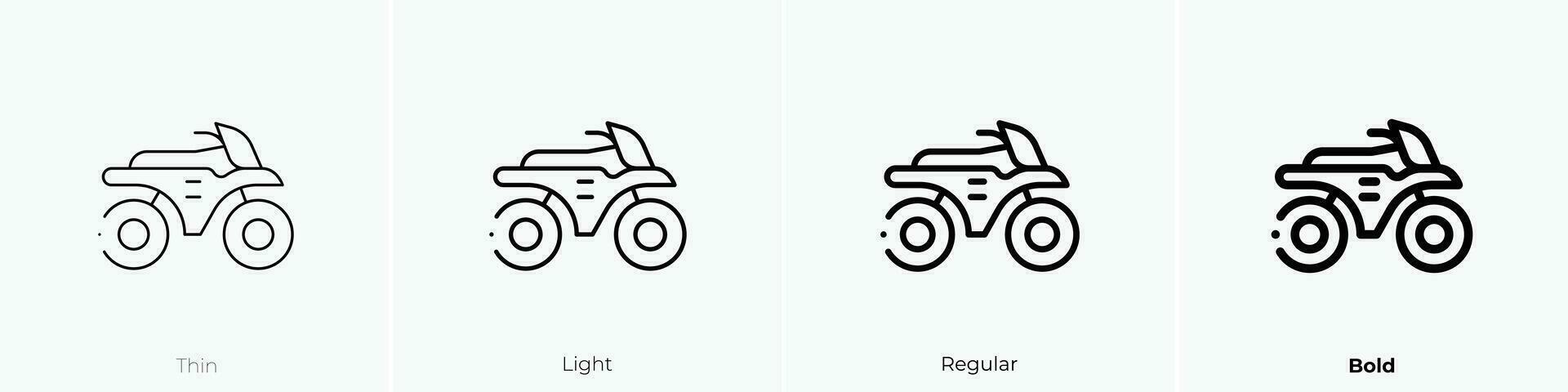 quadrilatero icona. sottile, luce, regolare e grassetto stile design isolato su bianca sfondo vettore