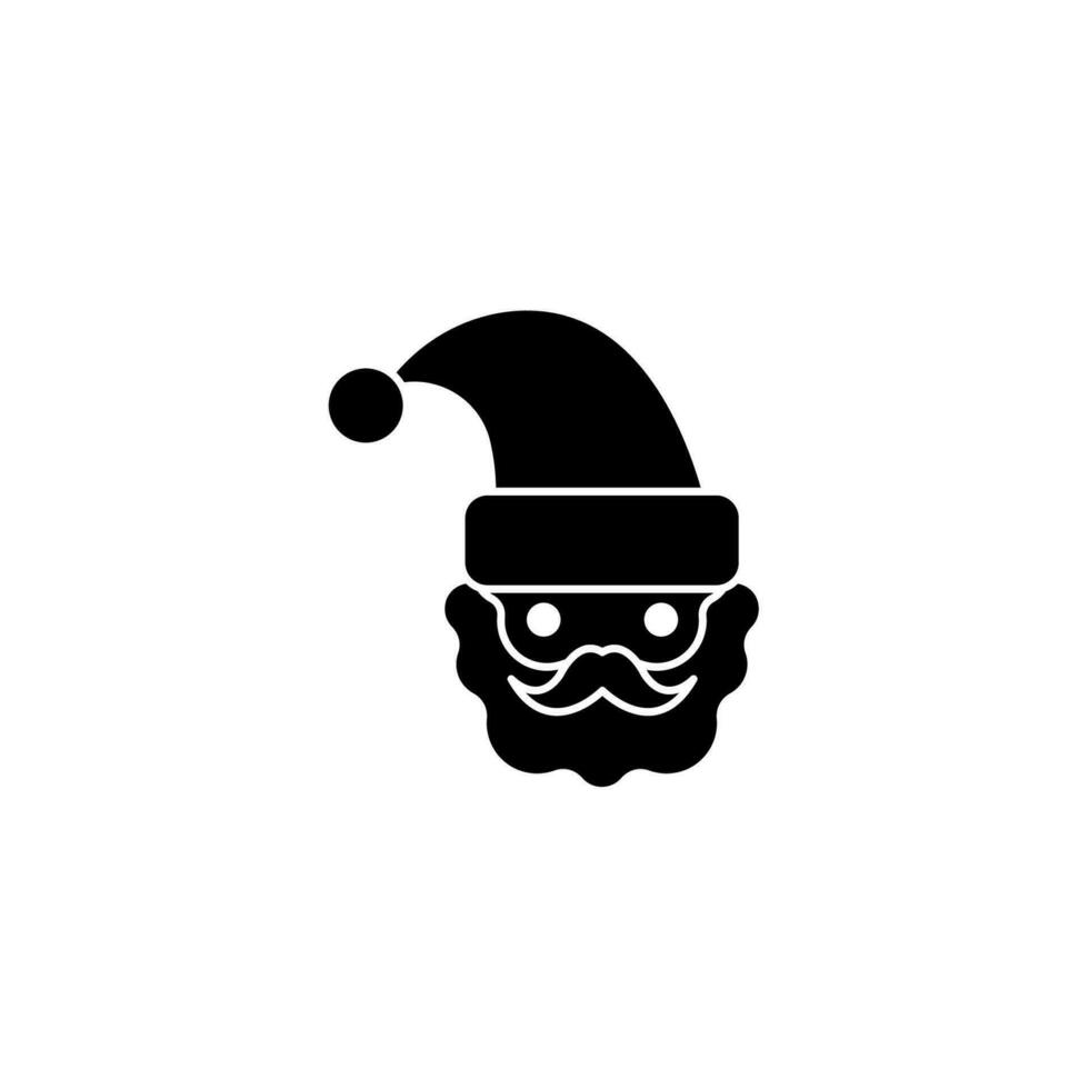Santa Claus concetto linea icona. semplice elemento illustrazione. Santa Claus concetto schema simbolo design. vettore