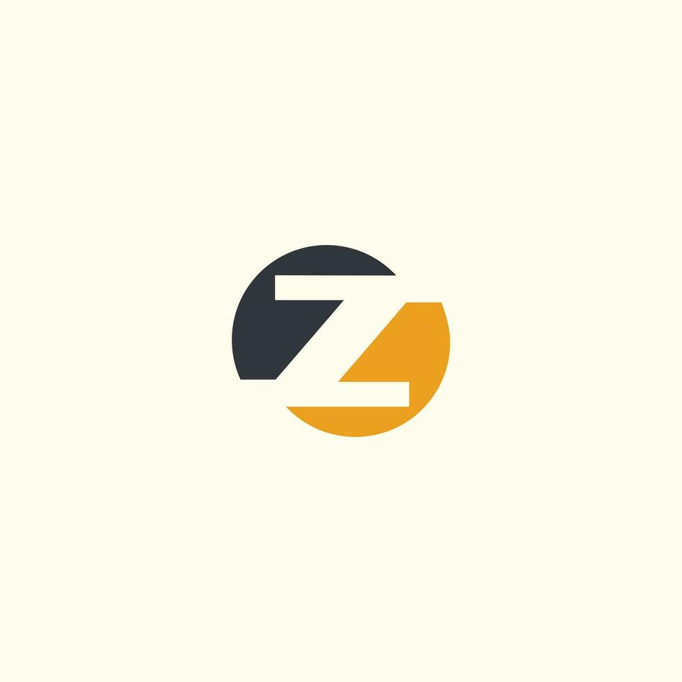 lettera z logo design elemento vettore con moderno concetto