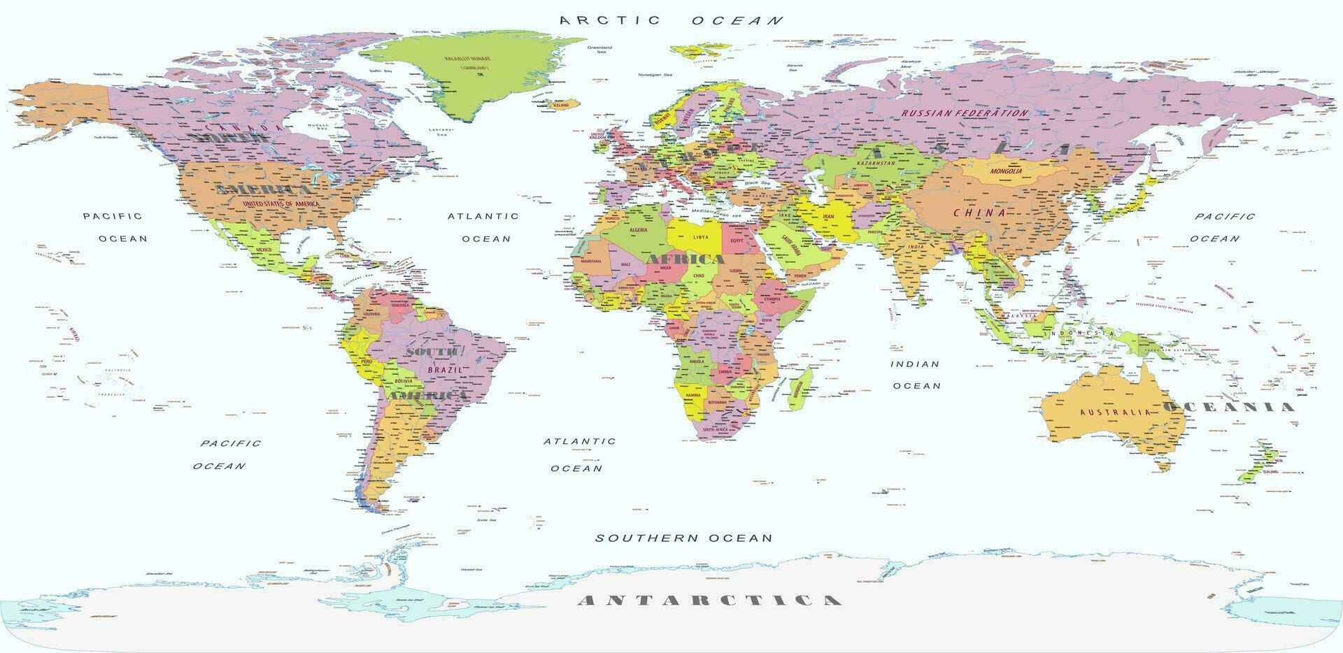 politico mondo carta geografica contiene informazione concesso in licenza sotto il Aperto governo licenza Canada vettore