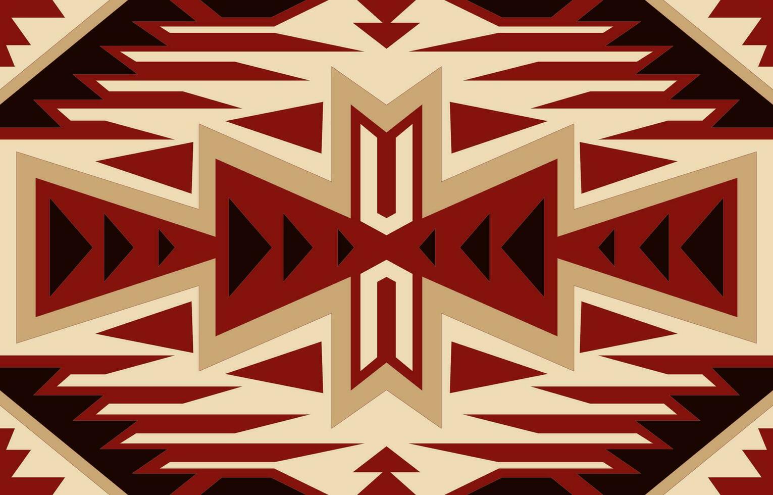 navajo tribale vettore senza soluzione di continuità modello. nativo americano ornamento. etnico Sud occidentale arredamento stile. boho geometrico ornamento. vettore senza soluzione di continuità modello. messicano lenzuolo, tappeto. intrecciata tappeto