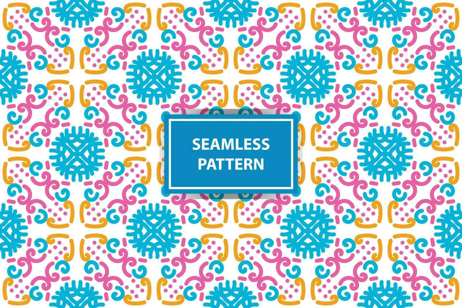 orientale modello. bianca, blu, arancia e rosa sfondo con Arabo ornamenti. modelli, sfondi e sfondi per il tuo design. tessile ornamento. vettore illustrazione.