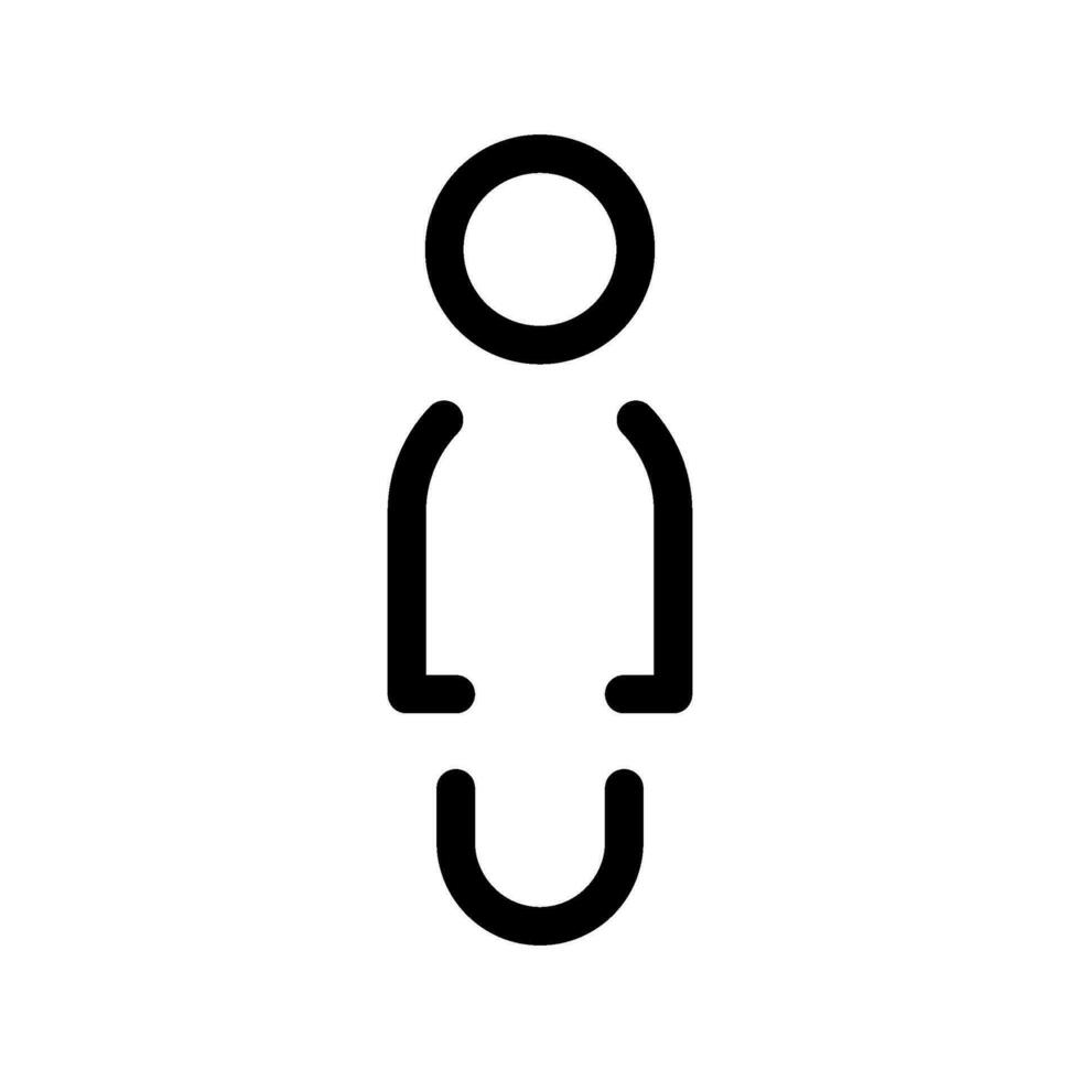 persona icona vettore simbolo design illustrazione