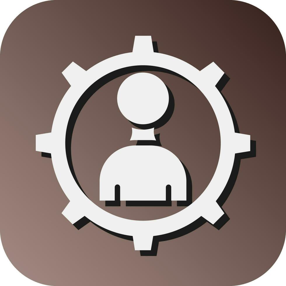gestione vettore glifo pendenza sfondo icona per personale e commerciale uso.