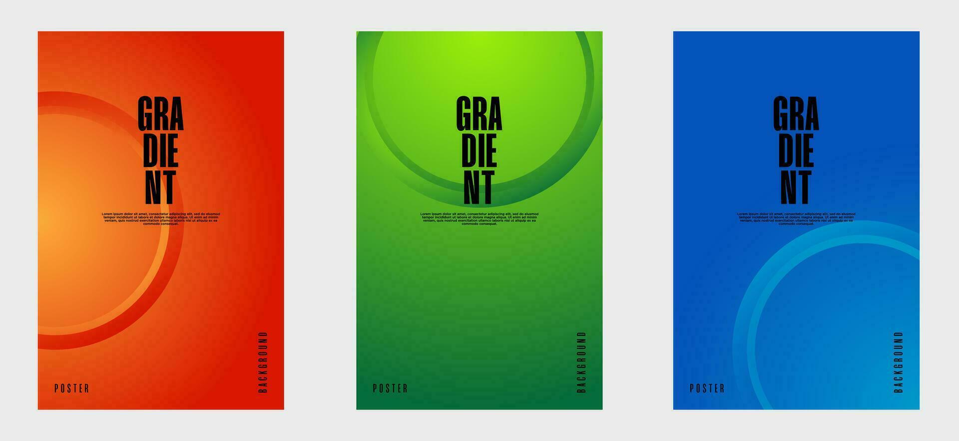 collezione di creativo copertina o manifesto concetti nel moderno minimalista stile per aziendale identità, marchio, sociale media pubblicità, promozioni. minimalista copertina design vettore