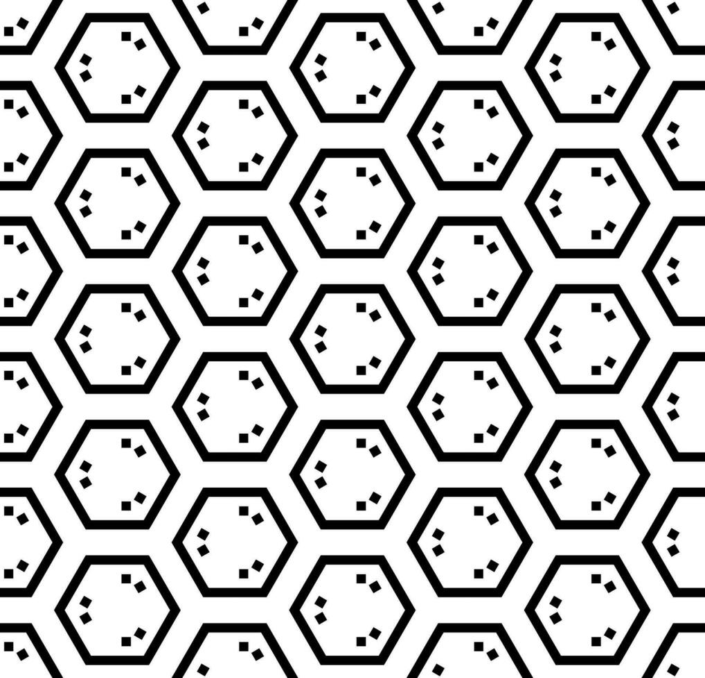 nero e bianca senza soluzione di continuità astratto modello. sfondo e sfondo. in scala di grigi ornamentale design. vettore