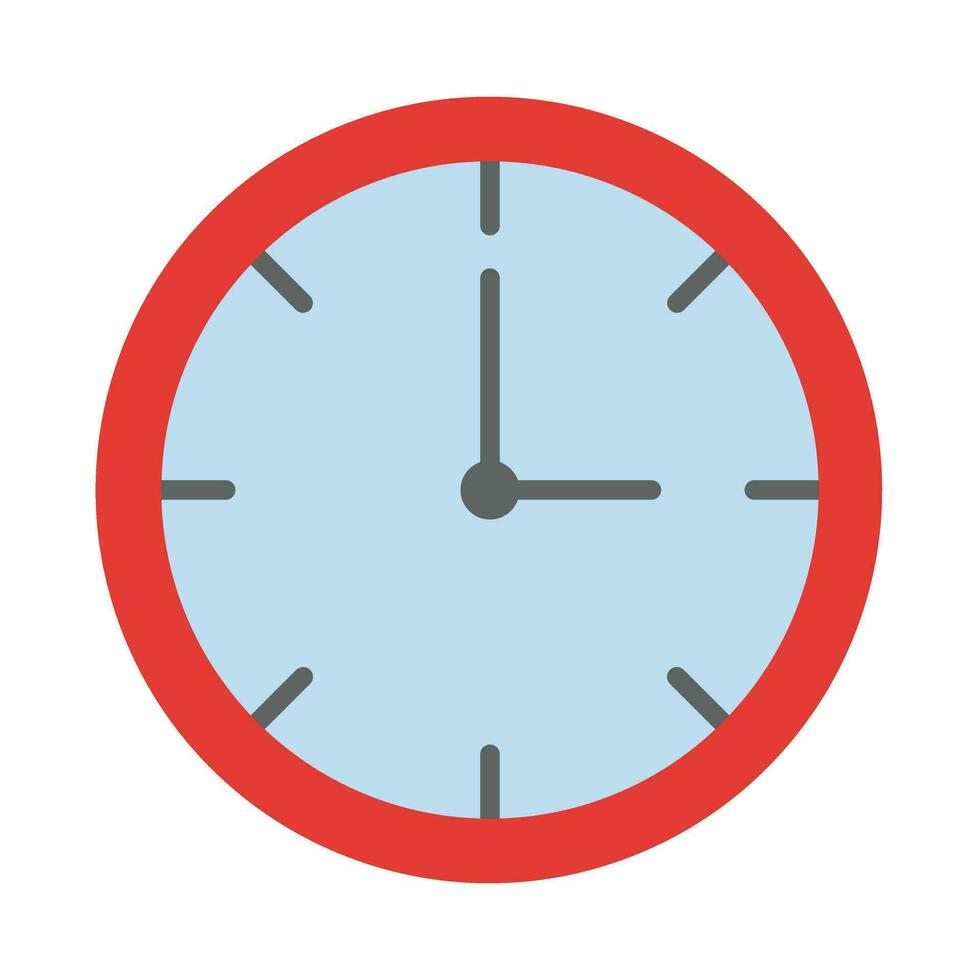 orologio vettore piatto icona per personale e commerciale uso.