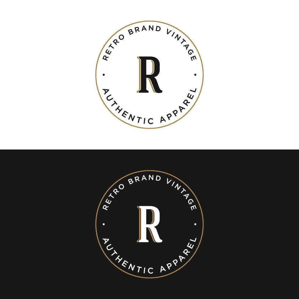 logo design tipografia Vintage ▾ retrò distintivo per attività commerciale , capi di abbigliamento , barbiere , ristorante e sbarra. vettore