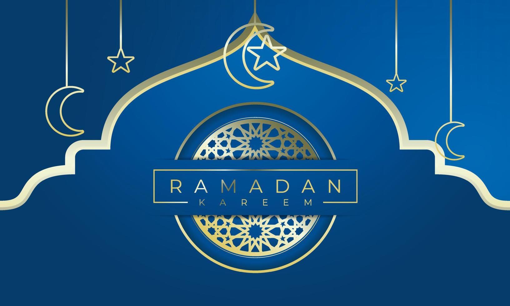 moderno design di sfondo islamico adatto per giftcard, banner, cartoline, brochure vettore