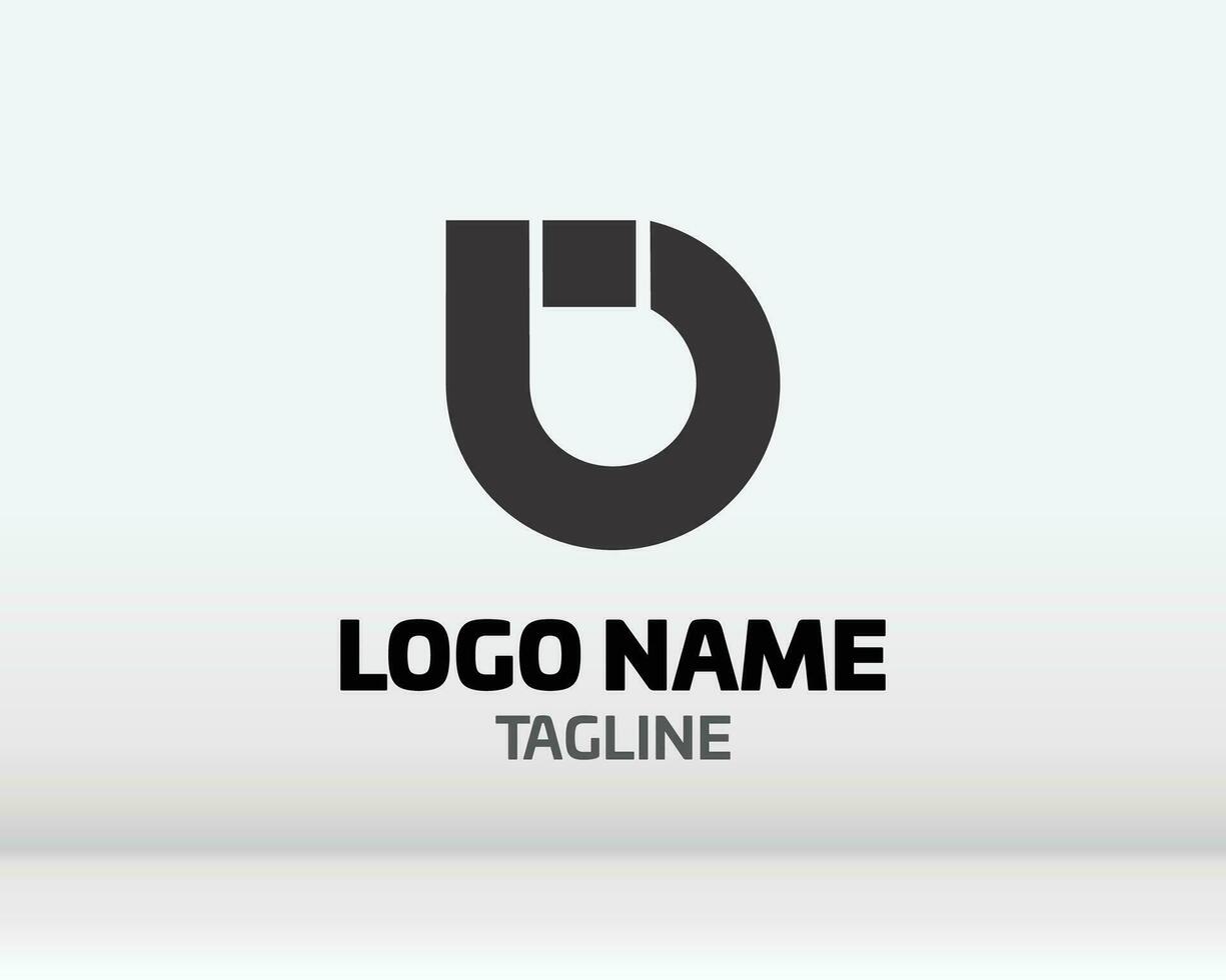 logo lettera B design vettore arte lettera