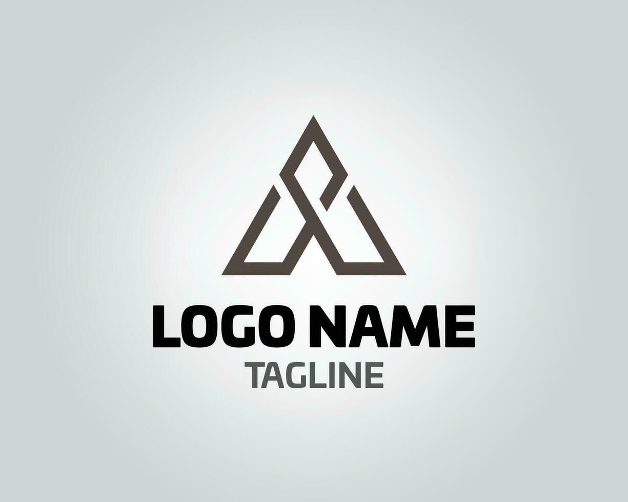 iniziale lettera un' logo vettore design modello astratto alfabeto un' logo vettore logo con il iniziali un' lettera un' logo icona design modello elementi.semplice e pulito iniziale un' logo