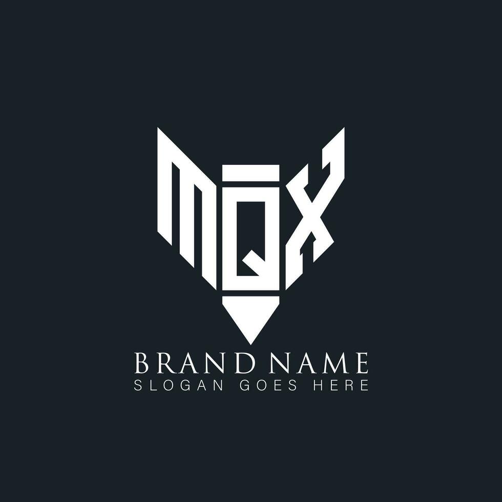 mq astratto lettera logo. mq creativo monogramma iniziali lettera logo concetto. mq unico moderno piatto astratto vettore lettera logo design.