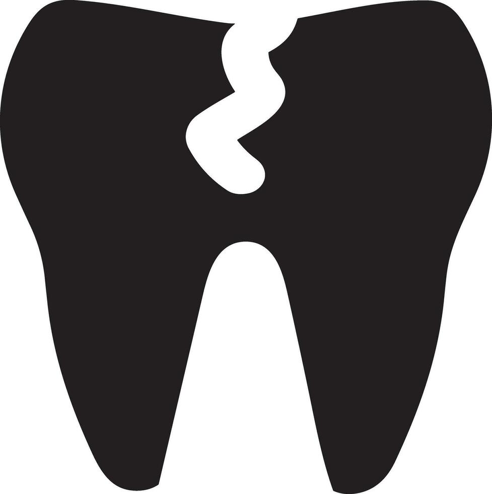 dente dentista icona simbolo Immagine vettore. illustrazione di il dentale medicina simbolo design grafico Immagine vettore