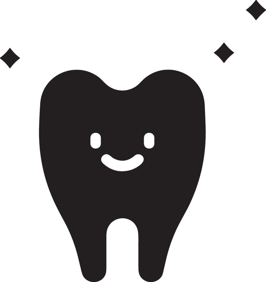 dente dentista icona simbolo Immagine vettore. illustrazione di il dentale medicina simbolo design grafico Immagine vettore