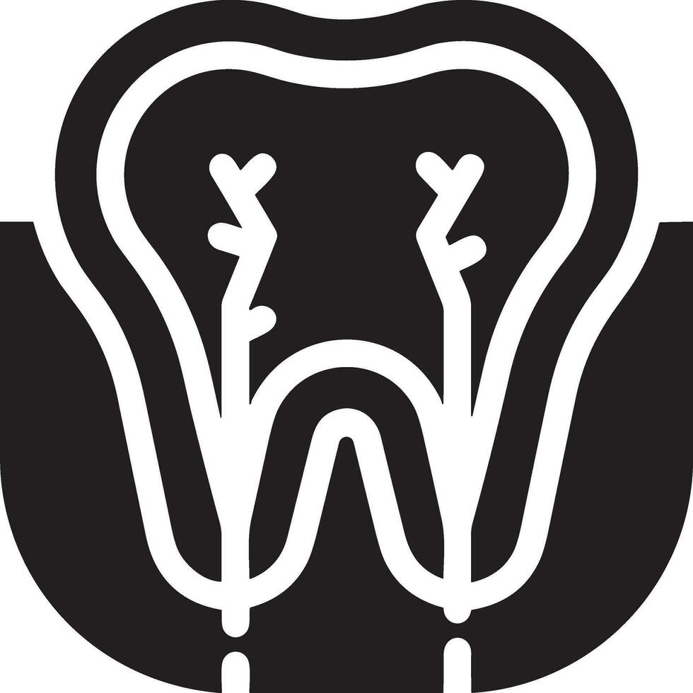 dente dentista icona simbolo Immagine vettore. illustrazione di il dentale medicina simbolo design grafico Immagine vettore