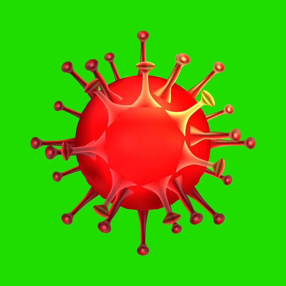 sfondo del virus corona vettore