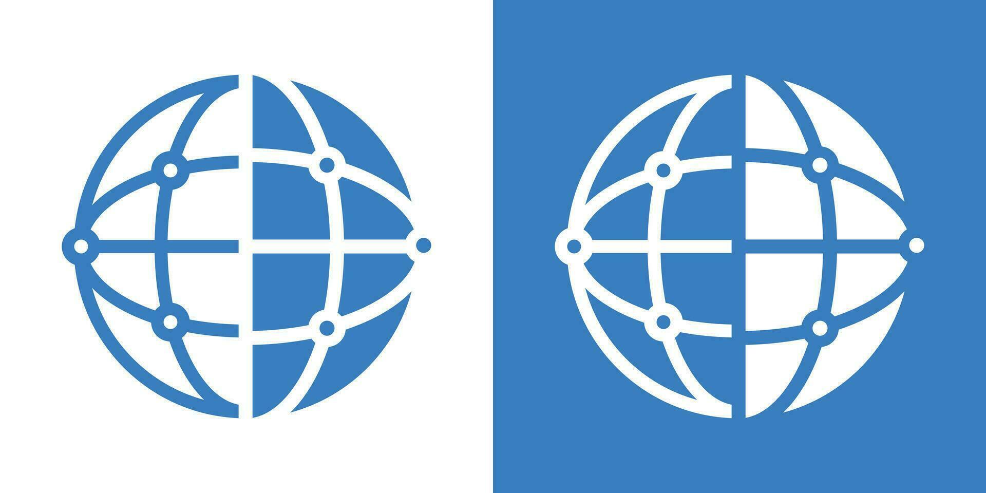 logo design globale tecnologia moderno icona vettore illustrazione