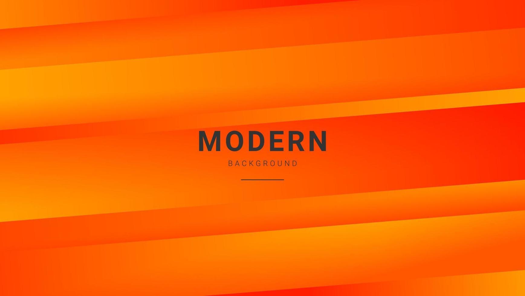 disegno astratto moderno dello sfondo dell'effetto di velocità di sfocatura arancione sfumato astratto vettore