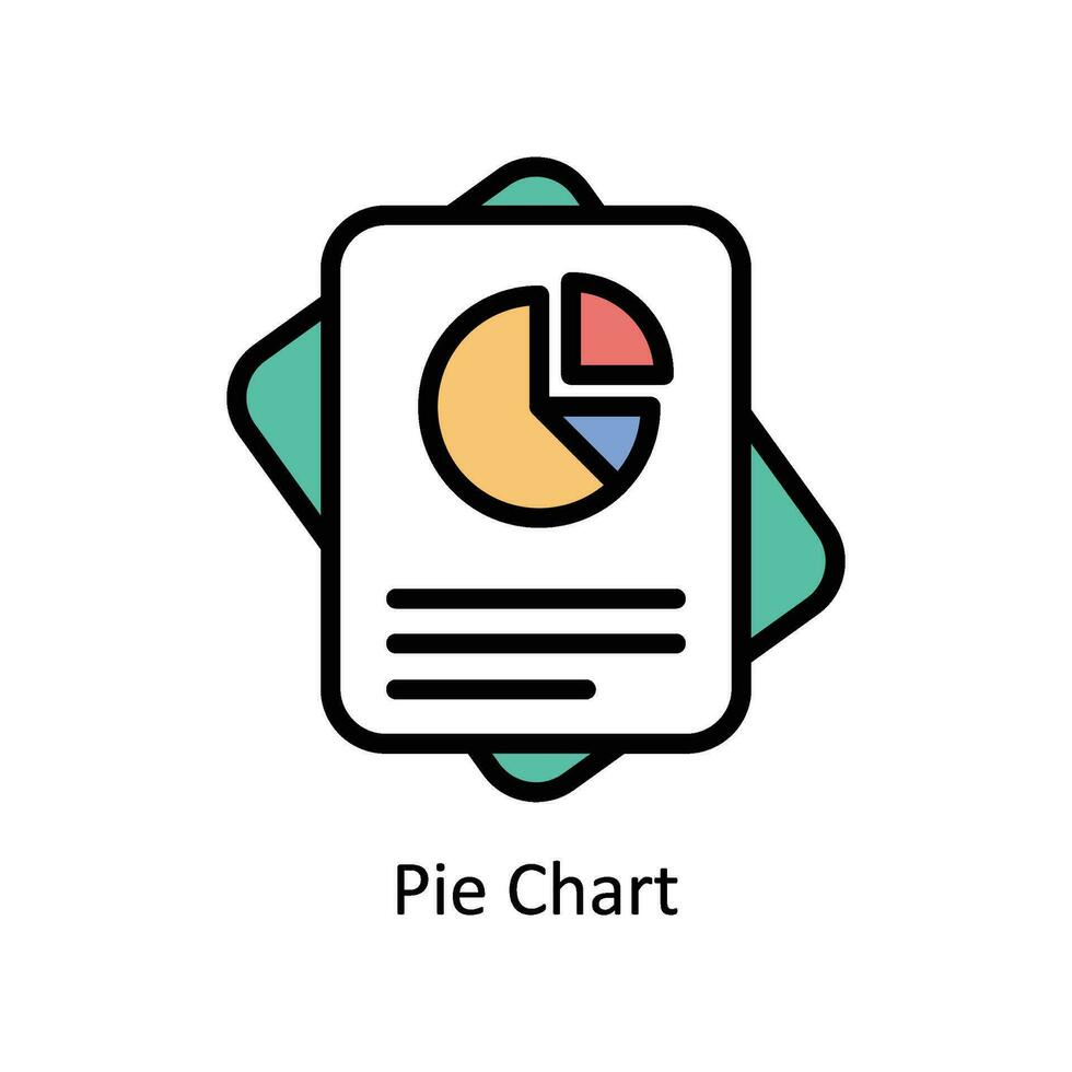 torta grafico vettore pieno schema icona design illustrazione. attività commerciale e gestione simbolo su bianca sfondo eps 10 file