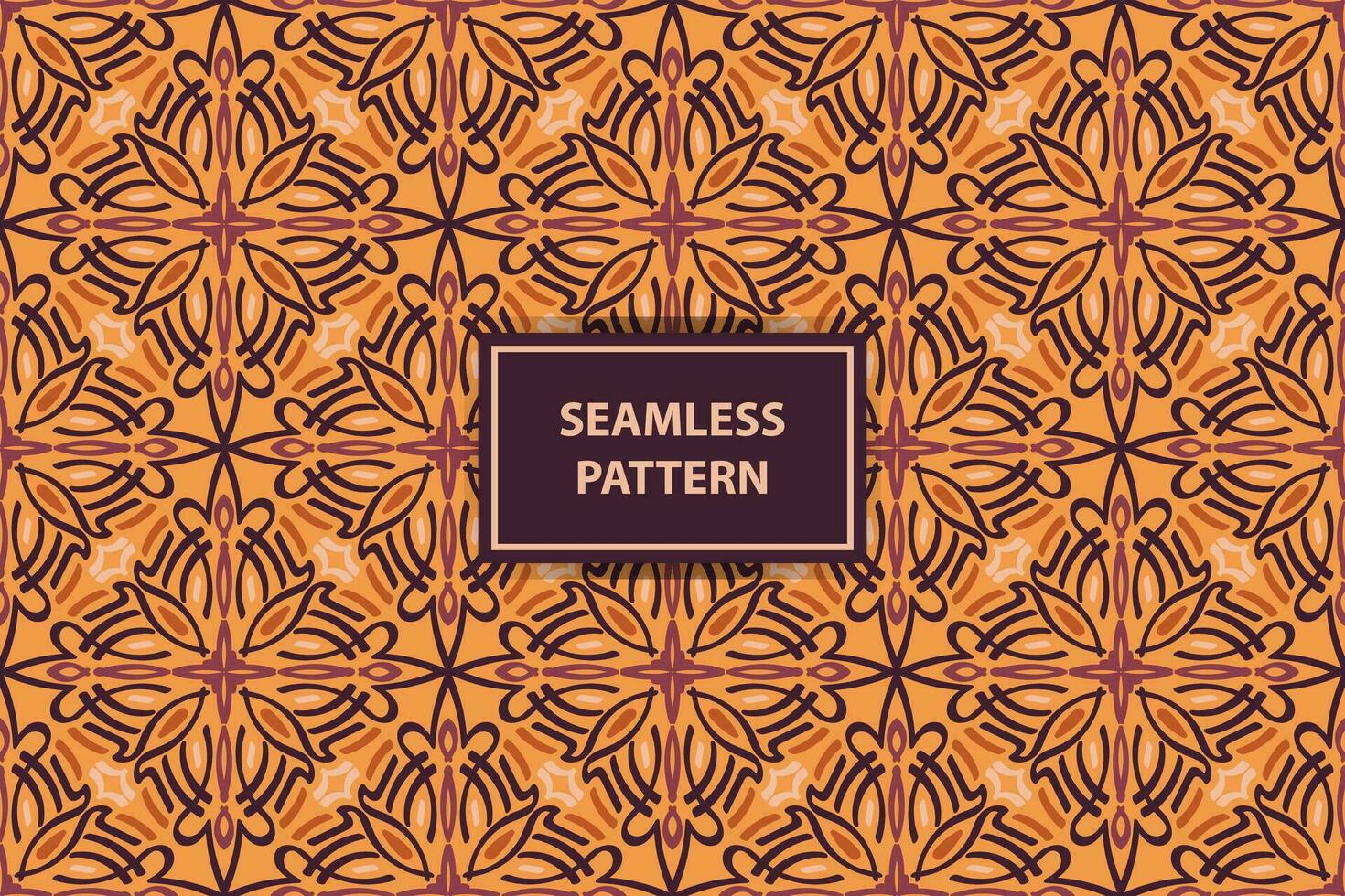 orientale modelli. viola e arancia sfondo con Arabo ornamento. modello, sfondo e sfondo per il tuo design. tessile ornamento. vettore illustrazione.