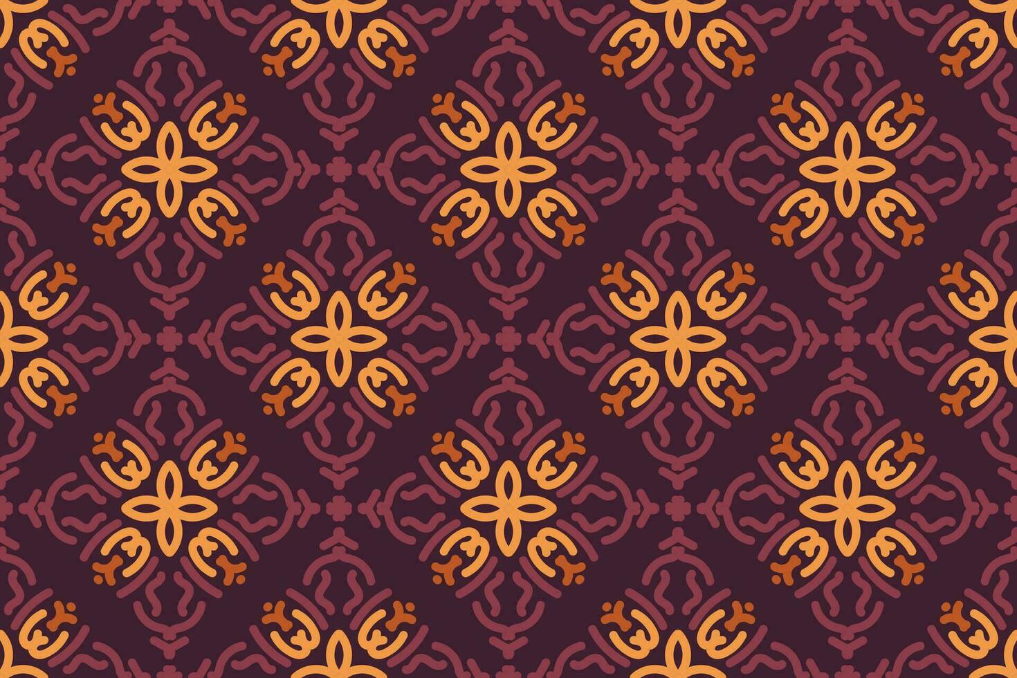 orientale modello. viola e arancia sfondo con Arabo ornamenti. modelli, sfondi e sfondi per il tuo design. tessile ornamento. vettore illustrazione.