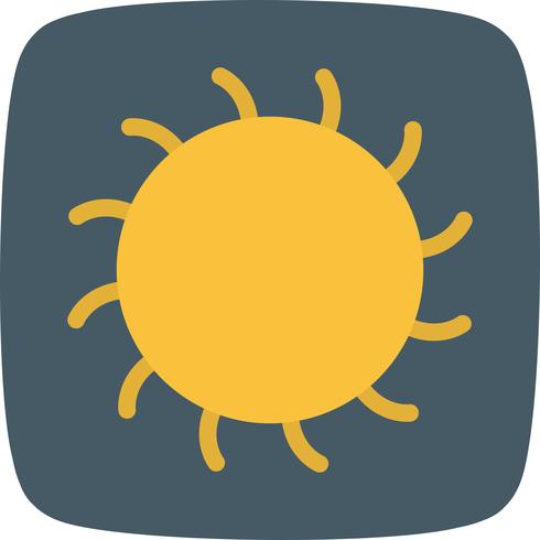 Icona del vettore di sole
