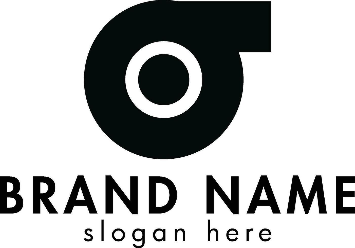 minimalista azienda logo design vettore