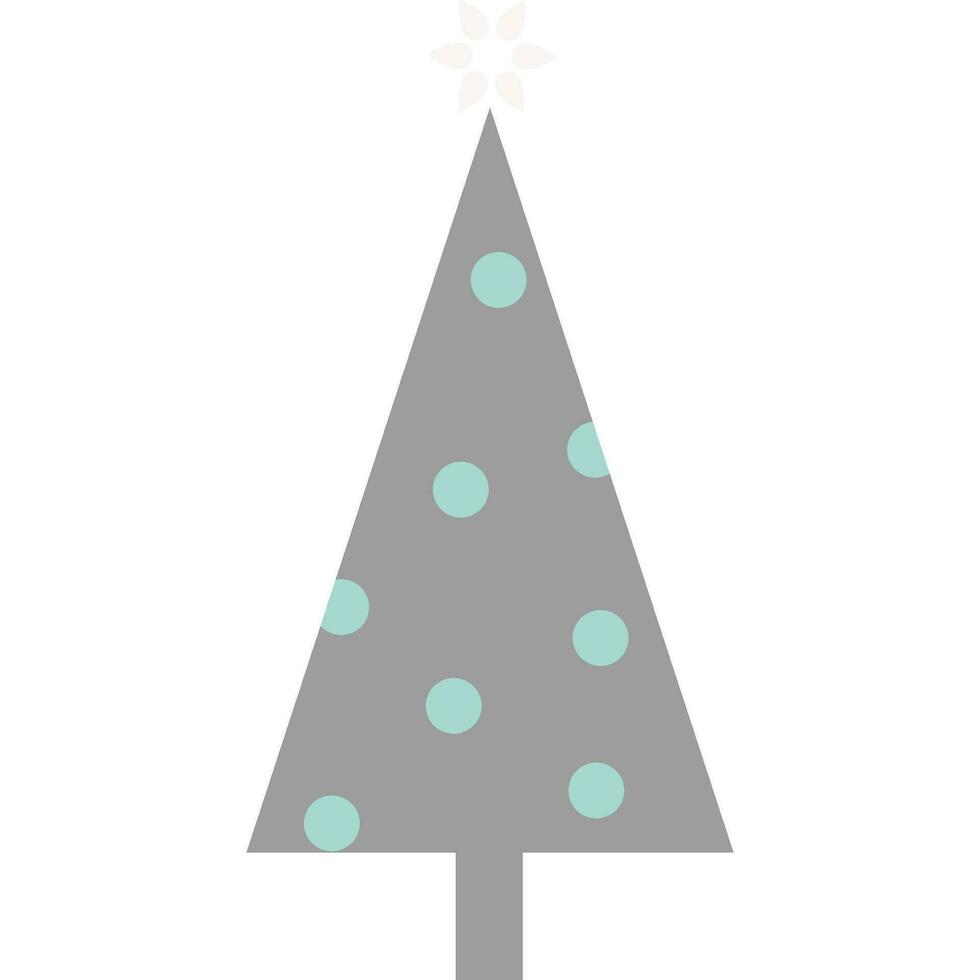 carino Natale alberi, Natale alberi con trasparente sfondo vettore